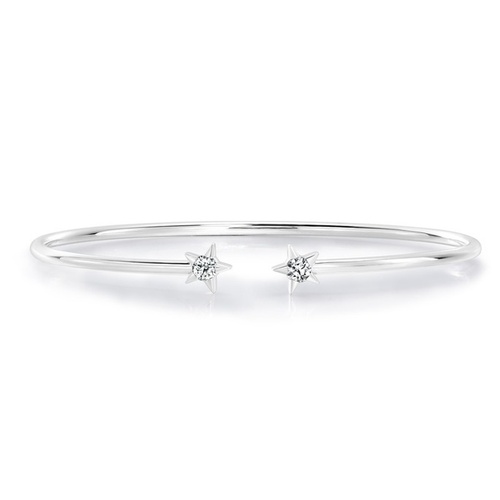 18K White Gold Hearts on Fire  Diamond Bracelet