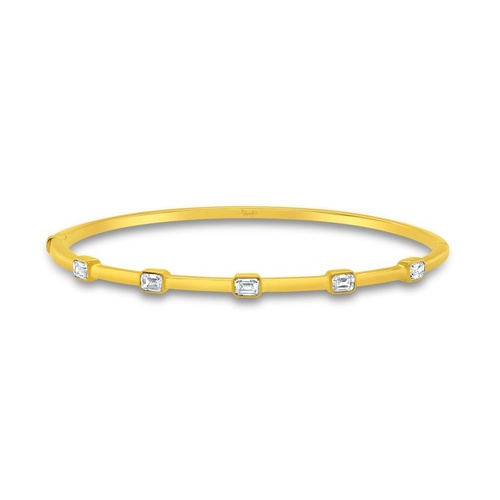 18K Yellow Gold Uneek  Diamond Bracelet