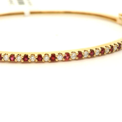 14K Yellow Gold Legend  Diamond Bracelet
