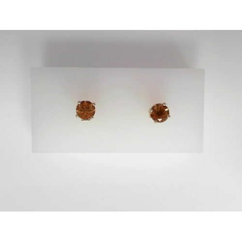 14K Yellow Gold Lali Jewels  Citrine Earring
