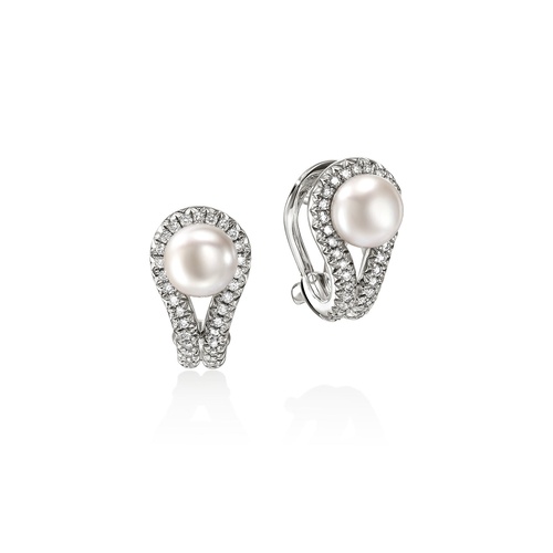 Sterling Silver (925) John Hardy  Diamond Earring