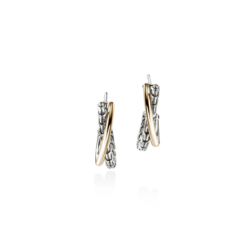 Sterling Silver (925), 14K White Gold, and 14K Yellow Gold John Hardy   Earring