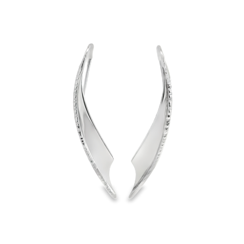 Silver and Sterling Silver (925) Northeastern Fine Jewelry Signature Collection   Earring