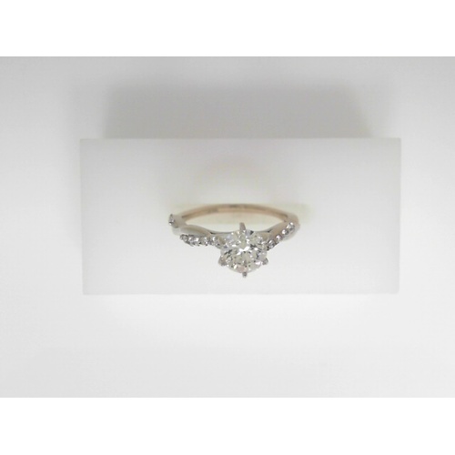 Estate Engagement Ring .90 G VS E/R