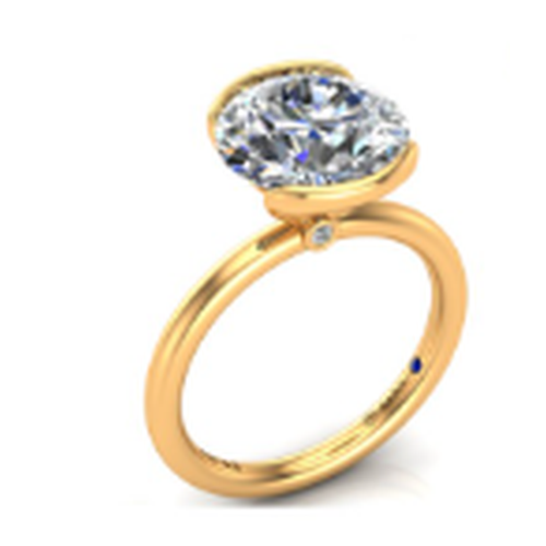 Fana Engagement Ring S4505-14KYG-6H