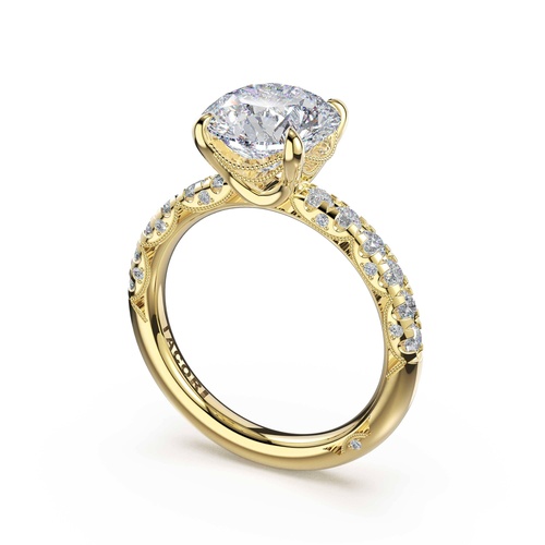 Tacori Engagement Ring 468 1.7 RD 9 FY