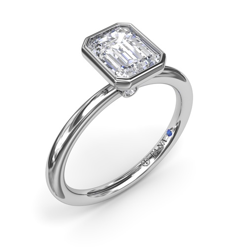 Fana Engagement Ring S4067/WG 1.5CT RAD