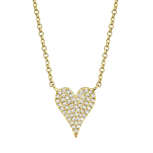 14K Yellow Gold Shy Creation  Diamond Necklace