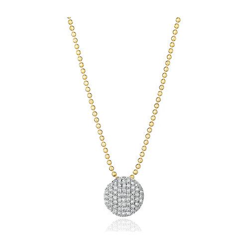 14K Yellow Gold Phillips House  Diamond Necklace