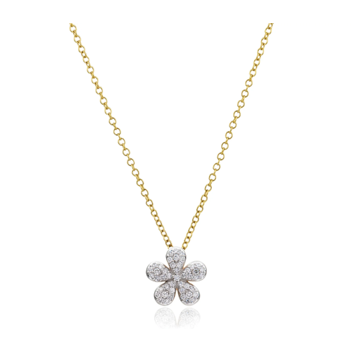 14K Yellow Gold Phillips House  Diamond Necklace