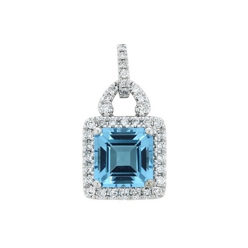 14K White Gold Legend  Diamond Necklace