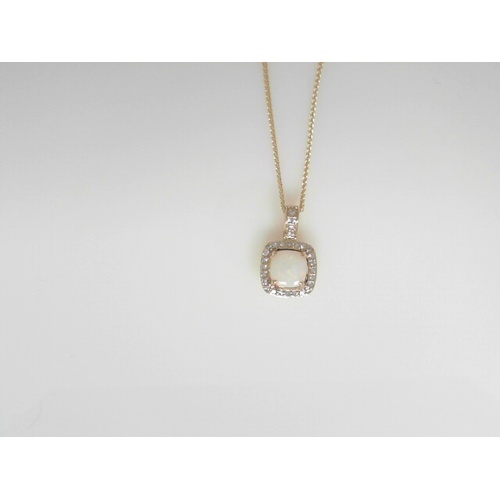 14K Yellow Gold Lali Jewels  Opal Necklace