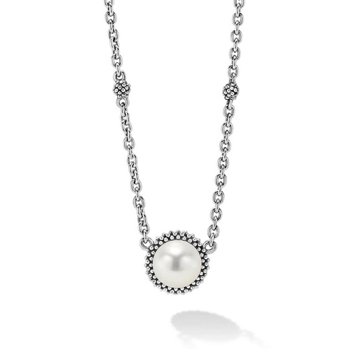 Silver and Sterling Silver (925) Lagos   Necklace