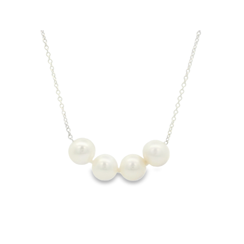 Silver and Sterling Silver (925) Estate   Necklace