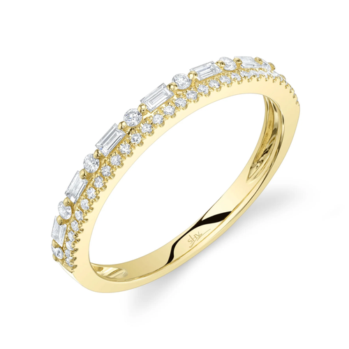 14K Yellow Gold Shy Creation  Diamond Ring