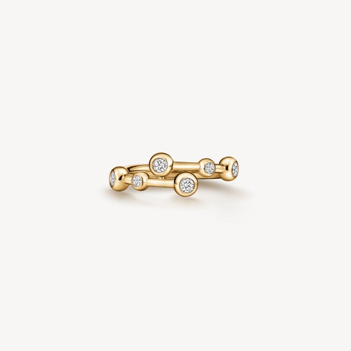 18K Yellow Gold Hearts on Fire  Diamond Ring