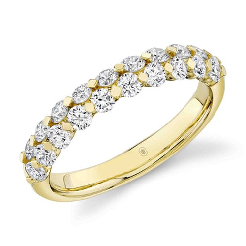 14K Yellow Gold Shy Creation  Diamond Ring
