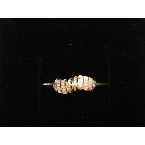 18K Yellow Gold Simon G.  Diamond Ring