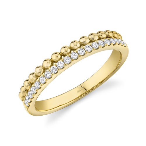 14K Yellow Gold Shy Creation  Diamond Ring