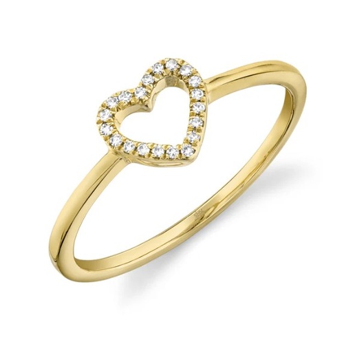 14K Yellow Gold Shy Creation  Diamond Ring