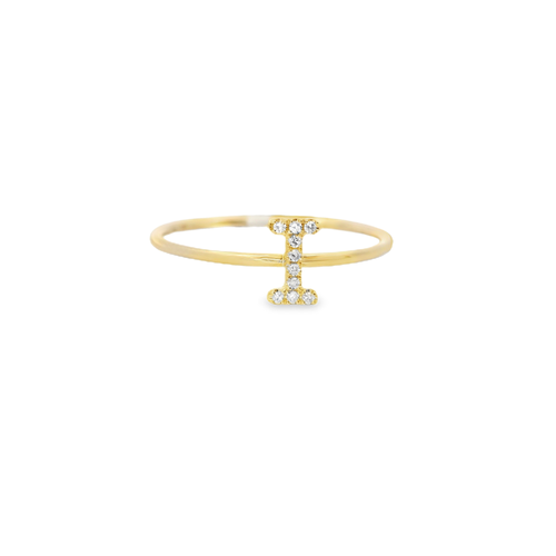 14K Yellow Gold Shy Creation  Diamond Ring