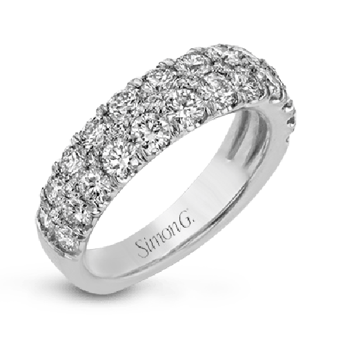 18K White Gold Simon G.  Diamond Ring