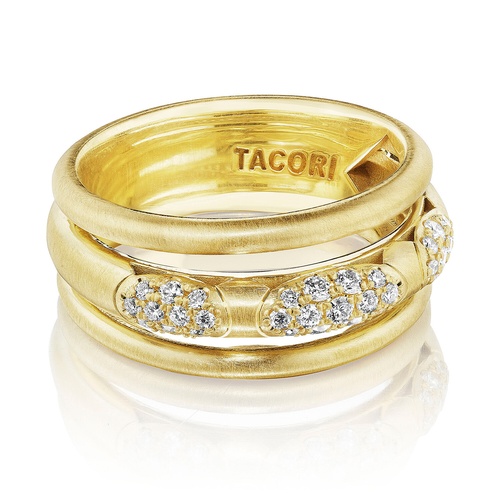 18K Yellow Gold Tacori  Diamond Ring