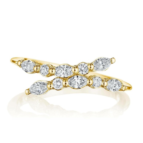 18K Yellow Gold Tacori  Diamond Ring