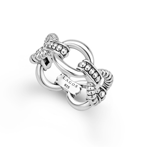 Sterling Silver (925) Lagos   Ring
