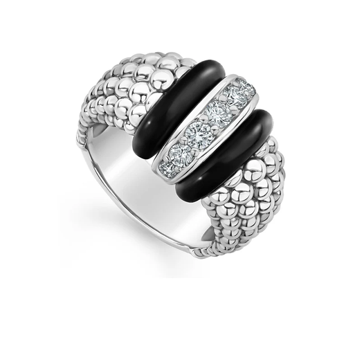Sterling Silver (925) Lagos   Ring