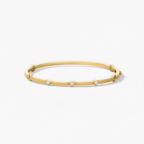 18K Yellow Gold Hearts on Fire  Diamond Bracelet