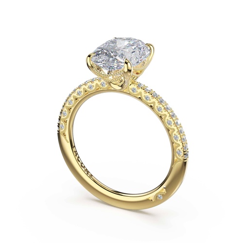 Tacori Engagement Ring 468 2.5 OV 13X9.5 FY