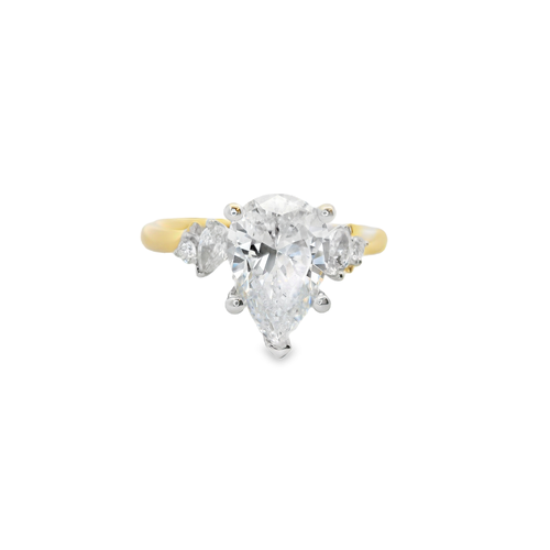 Fana Engagement Ring S4416-14KYGWG-6H