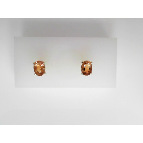14K Yellow Gold Lali Jewels  Citrine Earring