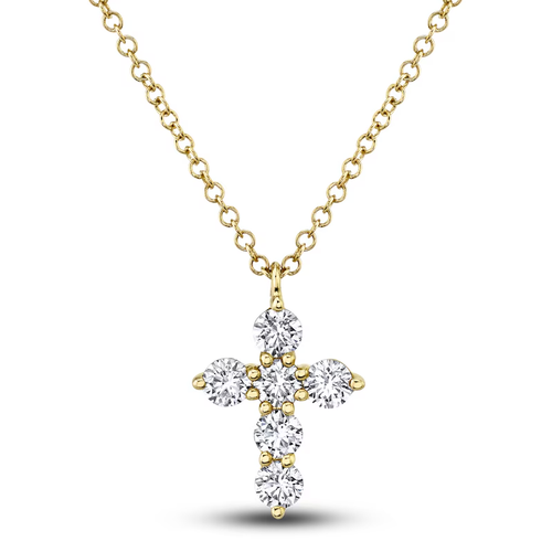 14K Yellow Gold Shy Creation  Diamond Necklace
