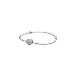 PANDORA Moments Snake Chain Bracelet ブレスレット 590728-16 Pandora Moments Snake Chain Bracelet Round Clasp