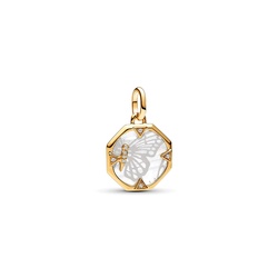 Pandora ME Pearlescent Butterfly Medallion Charm 763366C01