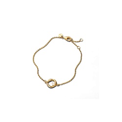 パンドラ オープンバングル 14kゴールド Twisted Open Bangle | Gold plated | Pandora US