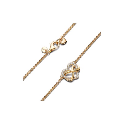 Pandora Sparkling Infinity Heart Collier Necklace 362666C01-50