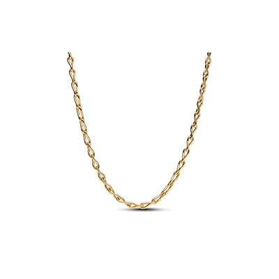 【サムライ様】PANDORA インフ二ティ ハートネックレス ゴールド Pandora Infinity Chain Necklace 363052C00-50