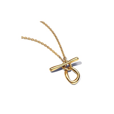 Pandora Organically Shaped Circles T-bar Necklace 363255C00-50