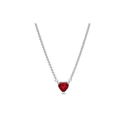 Pandora Sparkling Heart Halo Pendant Collier Necklace 392542C01-45