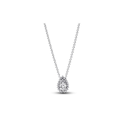 Luinspear＆Raisonne（訳あり） Pandora Sparkling Pear Halo Collier Necklace 392832C01-45