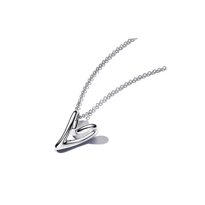 Pandora Organically Shaped Heart Pendant Necklace 393272C00-70