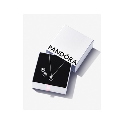 Pandora Treated Freshwater Cultured Pearl & Pavé Jewelry Gift Set