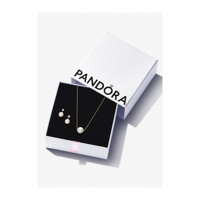 Pandora Treated Freshwater Cultured Pearl Jewelry Gift Set B802400-1