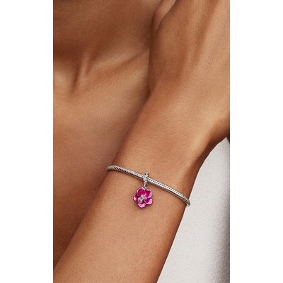 Pandora Hibiscus Dangle Charm 794698C01