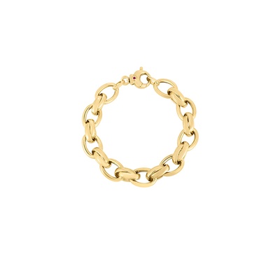 Roberto Coin 18k Yellow Gold Fancy Link Bracelet 5310128AYLB0