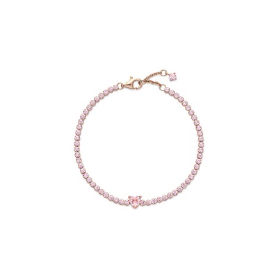 Pandora Sparkling Heart Tennis Bracelet 580041C01-16