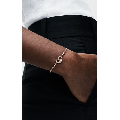 Pandora Moments Studded Chain Bracelet 582731C00-17